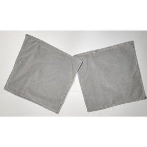 Surya Lot of 2 Euro Square Pillow Shams Cover Cotton Size 20x20